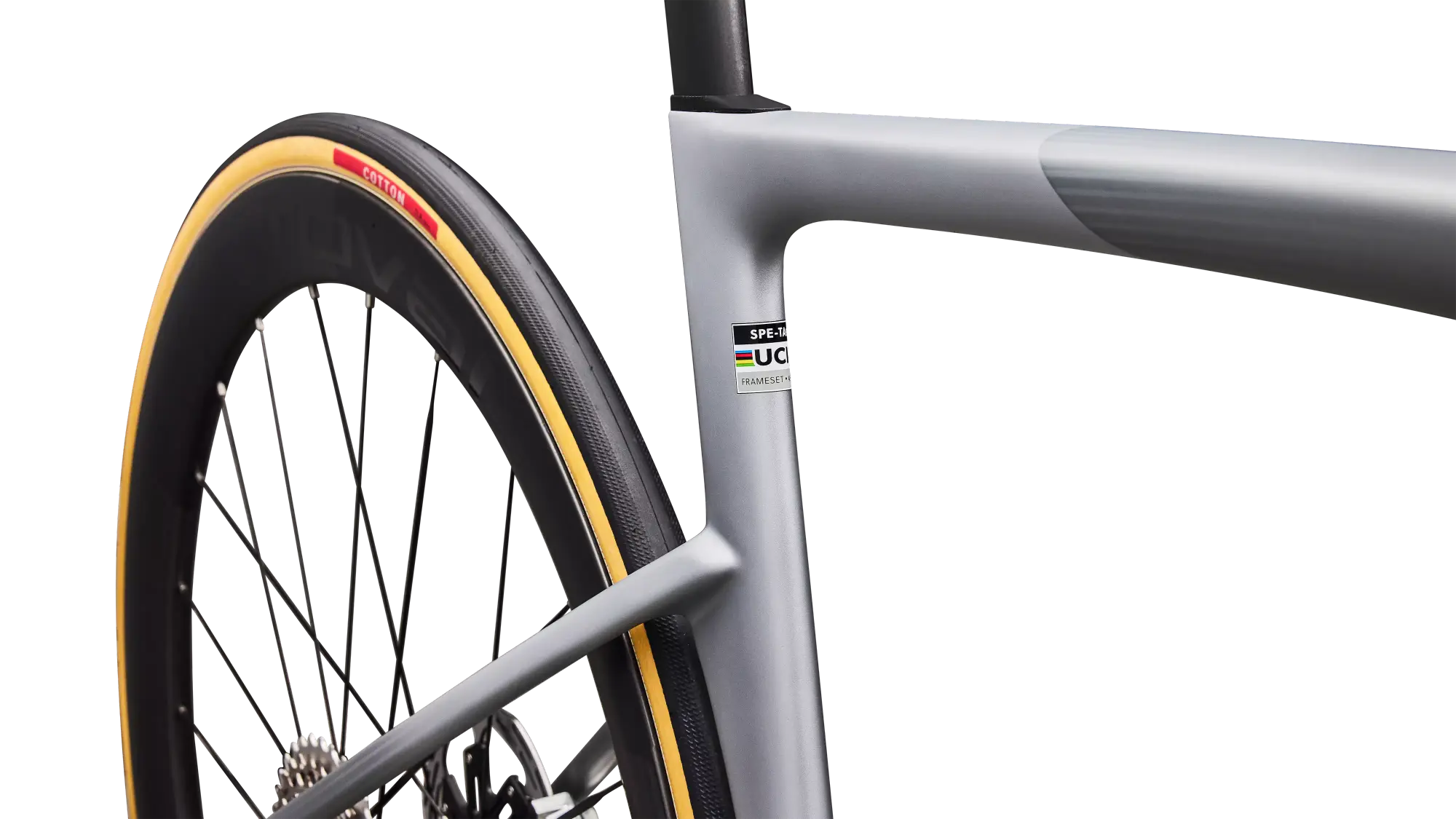 Specialized S-Works Tarmac SL9 SRAM RED Satin SIlver Dust 56