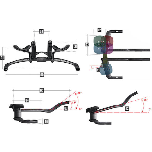 VISION Metron FI-013 Aero TT Bar