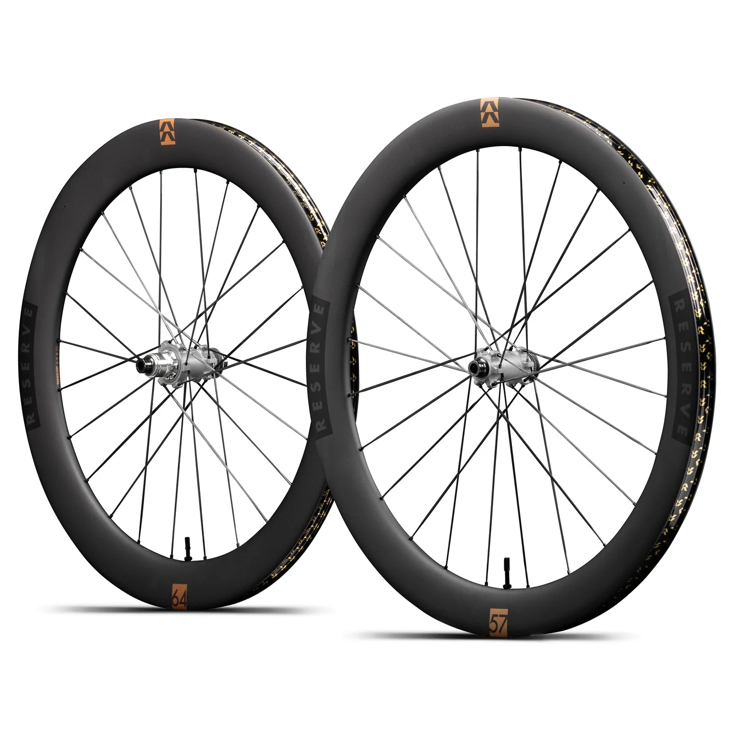 Reserve Turbulent Aero 57/64 St Tune Naben + Carbon Speichen