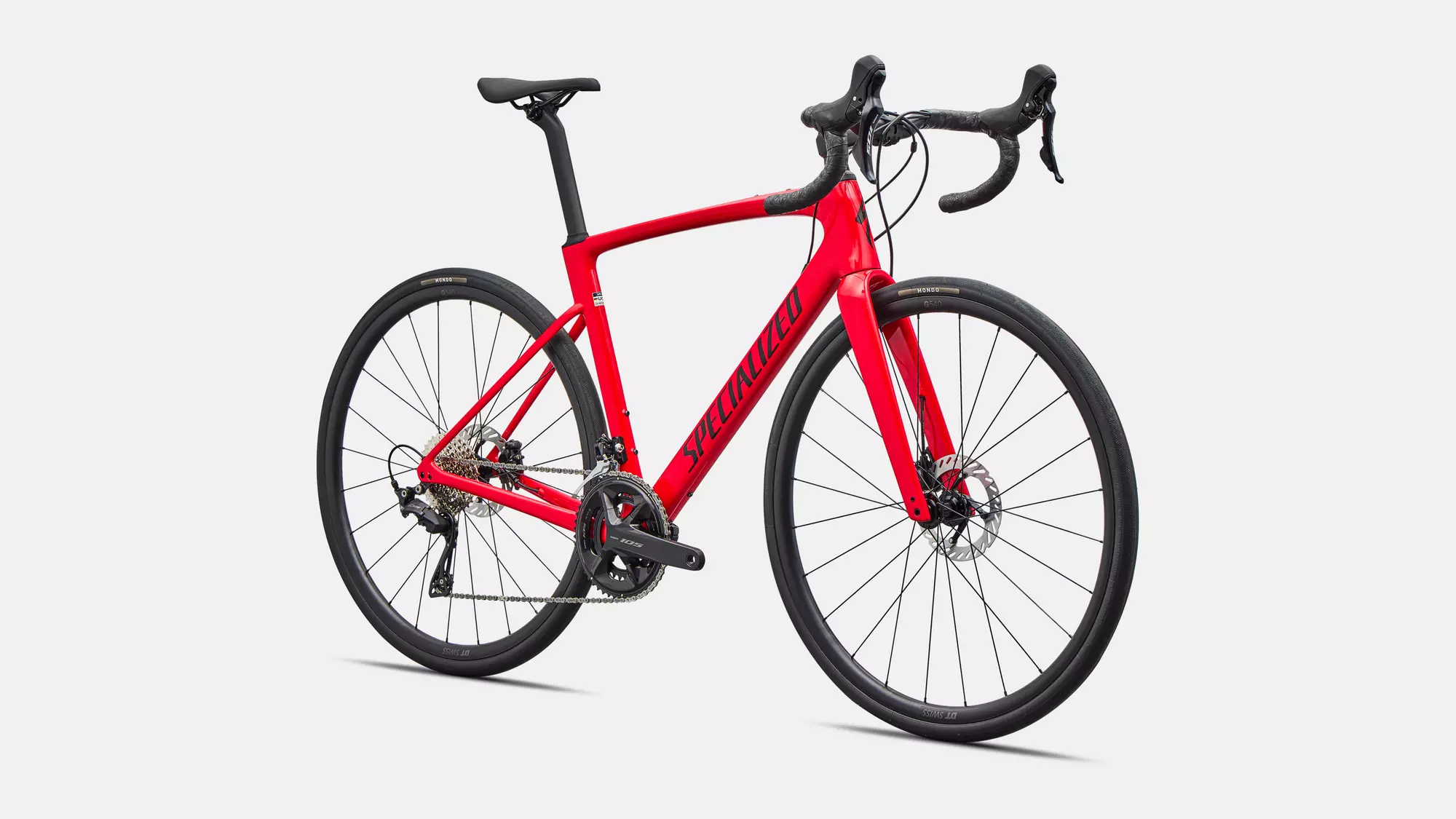 Specialized 2026 Roubaix SL 8 Sport Gloss Vivid Red 